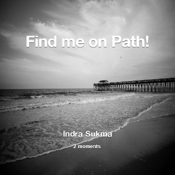 indramabesedane's tweet photo. Find me on #Path now! Go to: http://t.co/trocD6sYdJ! #thepersonalnetwork http://t.co/JLCTwLe8JN