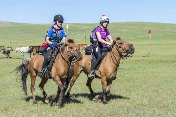 ClareTwemlow's tweet photo. Day 3 - The sun is out! #mongolderby http://t.co/XvtlcfD7vk