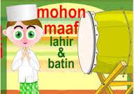 Selamat hari raya idul fitri, mohon maaf lahir batin