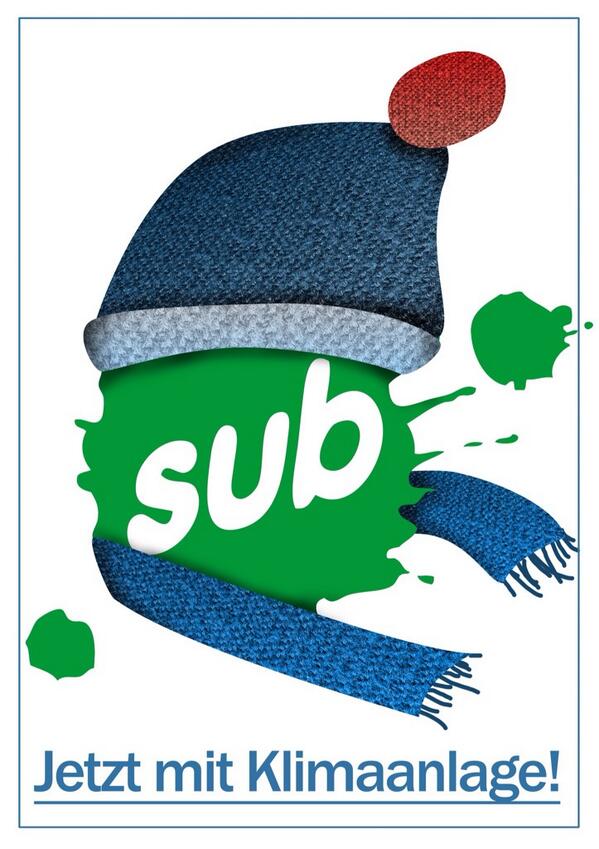 sub_muenchen's tweet photo. Hurra! Wer Schwitzen will muss ab sofort wieder in die Sauna geh'n (MarkusF) http://t.co/W51WV2CdeO