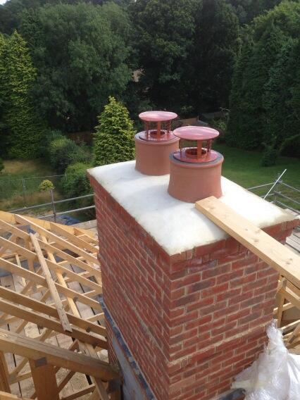 Two solid fuel liner cowls.
