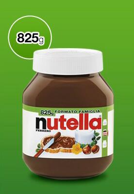 NUTELLA 825 gr € 5.38