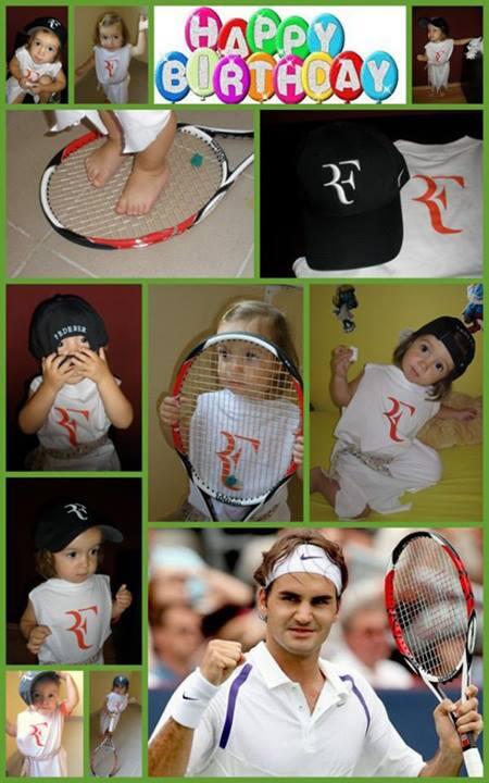 VIBHUISM's tweet photo. Isn't it the cutest ever birthday wish? #HappyBirthdayRF @RogerFederer , post yr wishes here- http://t.co/bprimhChJZ http://t.co/4lS3z2cEei