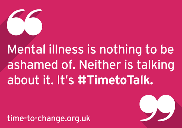 MindCharity's tweet photo. RT if you agree it's #TimetoTalk &amp; @TimetoChange #freespeech http://t.co/jocMdf9Iwe