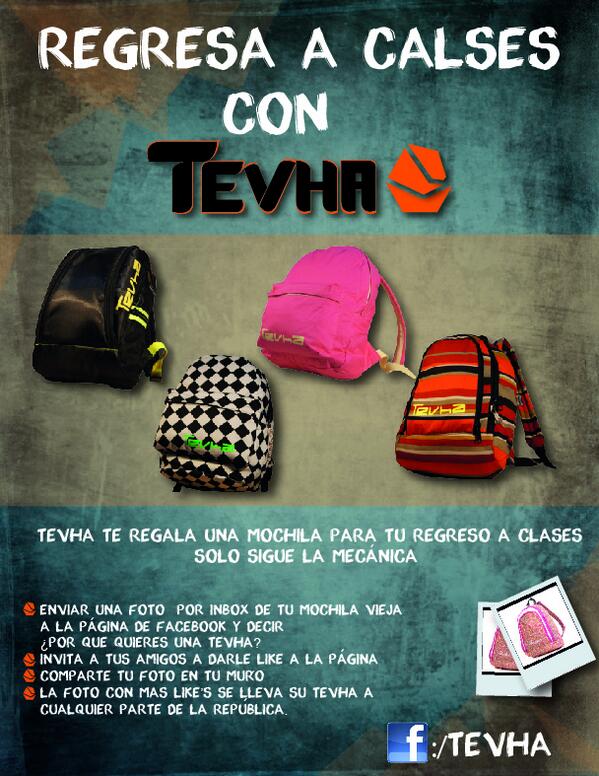 tevha69_redes's tweet photo. @PenelopePrz2 Ganate una mochila Participa!!! http://t.co/BcMmALQBqW