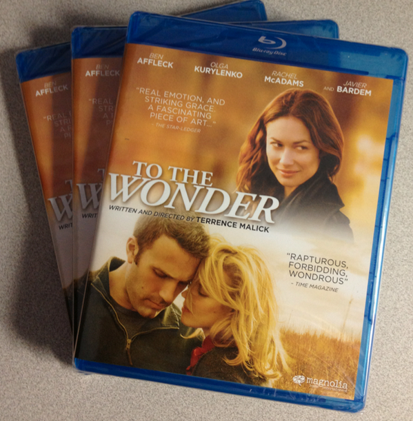 MagnoliaPics's tweet photo. We've got 3 copies of #ToTheWonder to giveaway! Just RT this tweet by Fri. 8/9 to enter! #WinThingsWednesday http://t.co/M4OtCmfli9