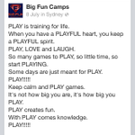 Photo by Big Fun Camps (@BigFunCamps)