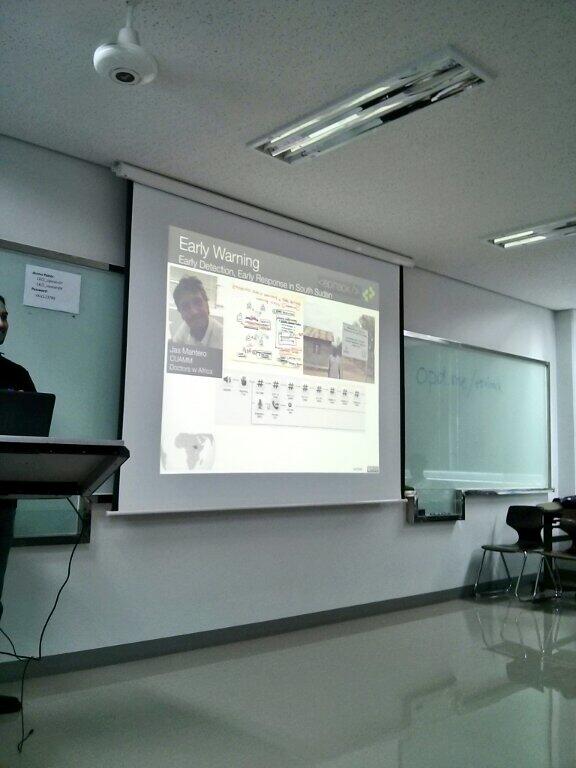 epihack's tweet image. Report and warning #verboice #epihack