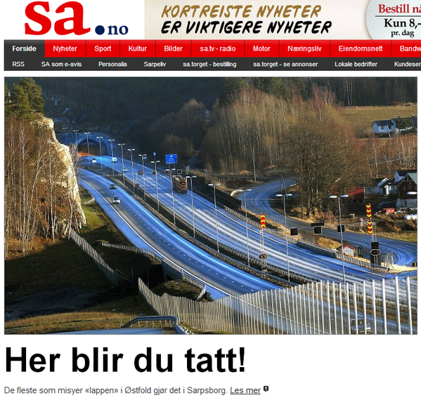 Så er det bekreftet: Sarpsborg er den byen i Østfold folk vil kjappest ut av. #intetåse #gjennomreise