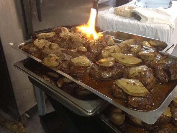 Arte Gastronómico Solomillo Euskolabel con Foie fresco