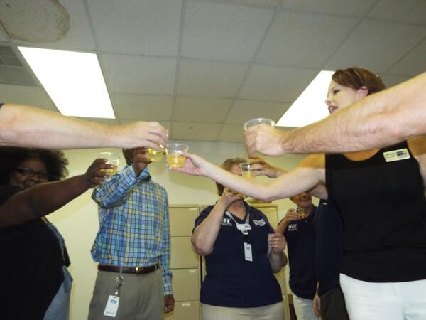 Our office just exploded, just received our AIRS Accreditation Cert. in the mail!! #scparklinggrapejuice #getexcited