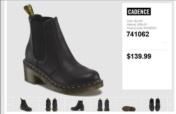 cadence greasy dr martens