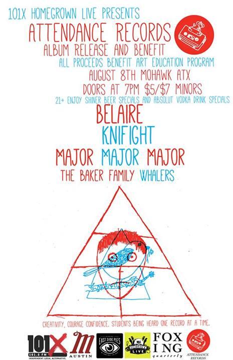 mohawkaustin's tweet photo. .@AttendRecords Album Release &amp; Benefit tonight w Belaire, @KNIFIGHT, Major Major Major &amp; more http://t.co/RjbVrvweom http://t.co/HCvAazCa9i