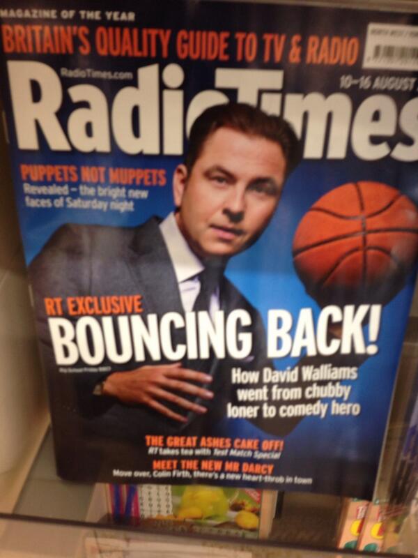 GoalCastNetwork's tweet image. The week the Alan #Partridge film gets released Radio Times lead with this. Coincidence??  #pulped