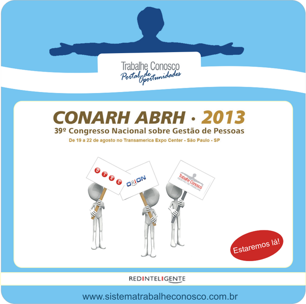 redinteligente's tweet photo. CONARH 2013!!! Estaremos lá :) http://t.co/jNwNY7MqXB