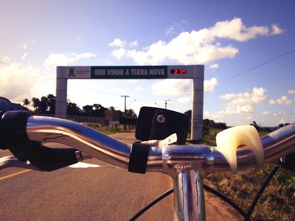 voydebicicleta's tweet photo. Agrego también una pic de ayer llegando a terra nova, un pueblito muy lindo en medio de las sierras... http://t.co/gdYO900TGp