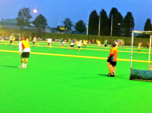 Last thur night of the summer.