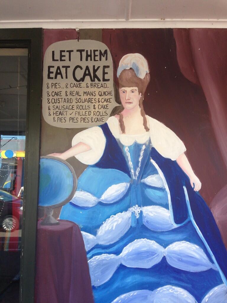Bakery mural in Bulls, NZ Bakery mural in Bulls, NZ