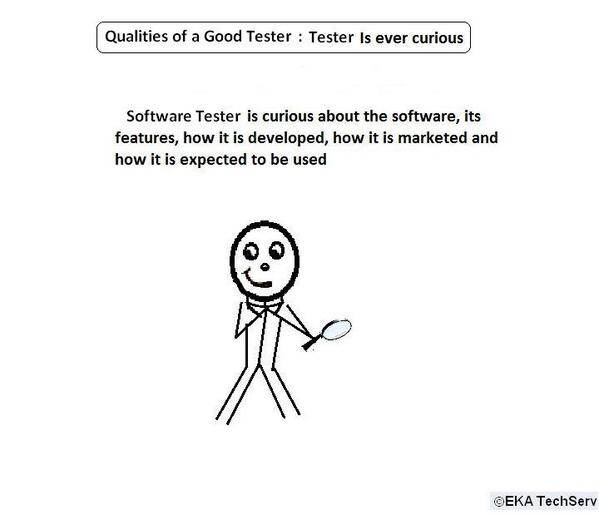 eka_techserv's tweet image. One of the qualities of a good software tester, #ekatechserv #cloudbasedtesting #softwaretesting #tester