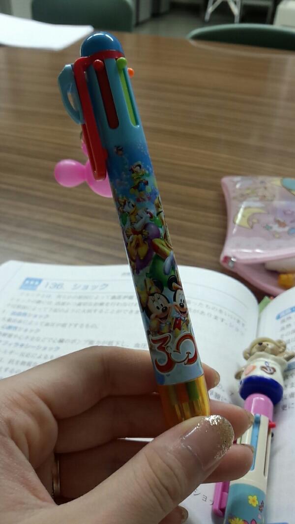 a9n119's tweet photo. あゆに買ってきてもらったボー��ペン☆★ http://t.co/cjLcH3ttPc