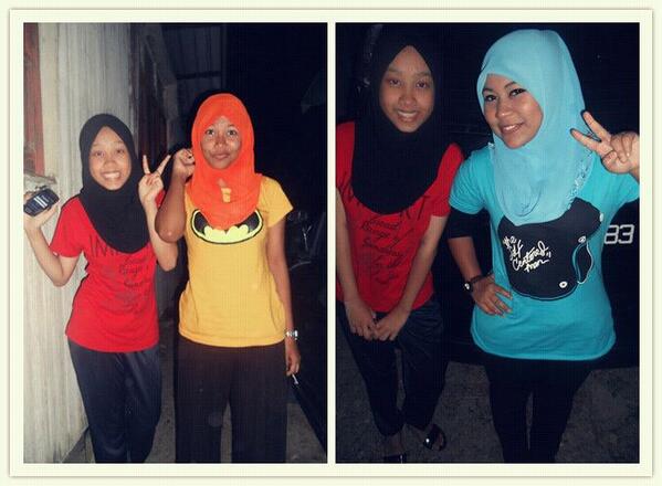 Nrlshaz_'s tweet image. Aku,Kak Ieyraa,Kak Ayu KAMI #Awesomen