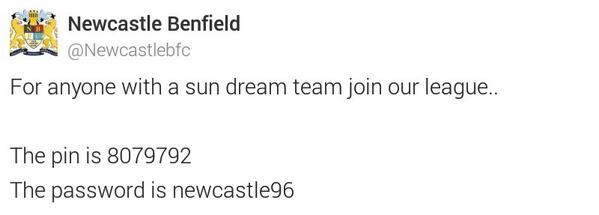 Join our sun dream team league...