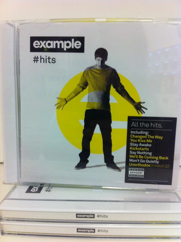#FridayFreebie time! RT this tweet by 3pm and you could win a copy of <a href="/example/">example</a>'s #hits album. Ready, set...retweet!