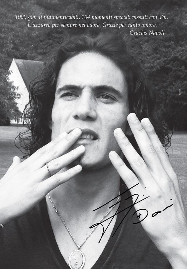 Edi Cavani Official tweet media