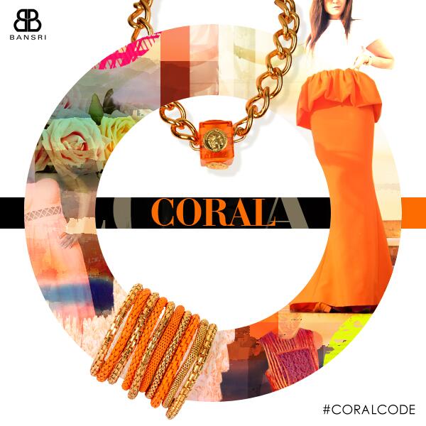 shopbansri's tweet image. Inspired by fun orange hues,#CORAL is our #colour of the week.Tell us what you think of this colour using #CoralCode.