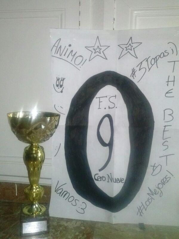 salido65's tweet image. LA COPA DE LOS CAMPEONES! #FS09 @FSCeroNueve