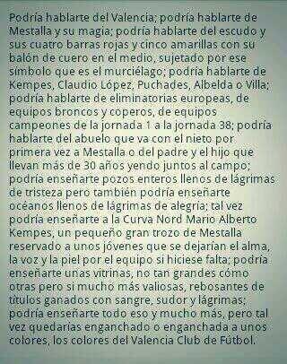 FutboleroBBVA's tweet photo. #Valencia-Ojo al texto que está recorriendo Twitter.No soy Valencianista, pero me ha impresionado.RT http://t.co/cBgZmzfwap