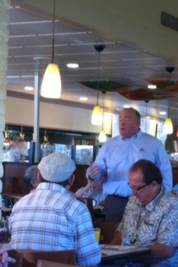 CBCLand's tweet image. Breakfast with First District County Supervisor #RobertLovingood in 
#Victorville