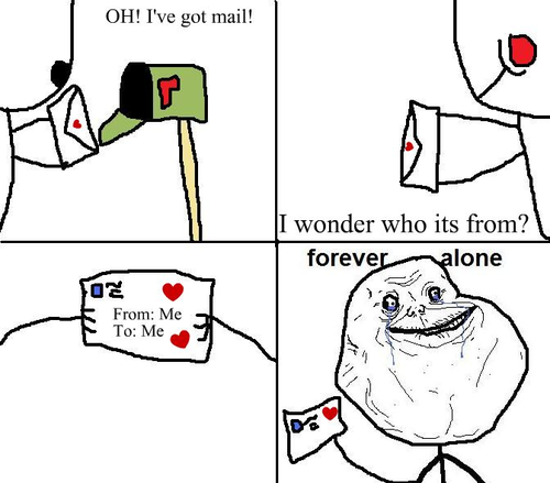 moonlightmoon2's tweet photo. Jajaja forever alone T_T http://t.co/mlDp5j6lnp