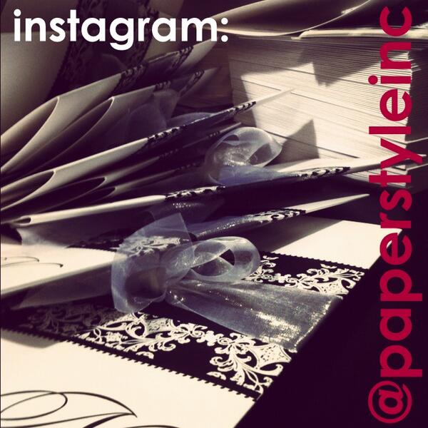 PaperStyle's tweet image. Happy Friday! Follow #PaperStyle on Instagram to see what we're up to! #prettypaper #invitations