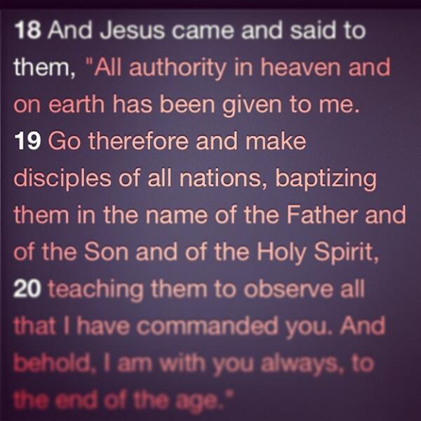 TaylorsStudents's tweet image. #makingdisciples #matt28