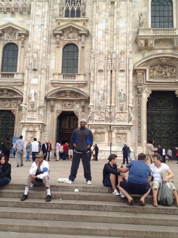 Hanging out in Italy!