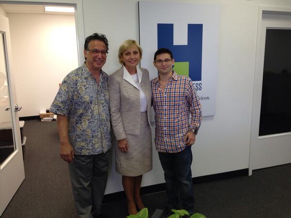 TrilonGraphics's tweet image. Highroad and Tri-Lon welcome Lt. Governor Kim Guadagno