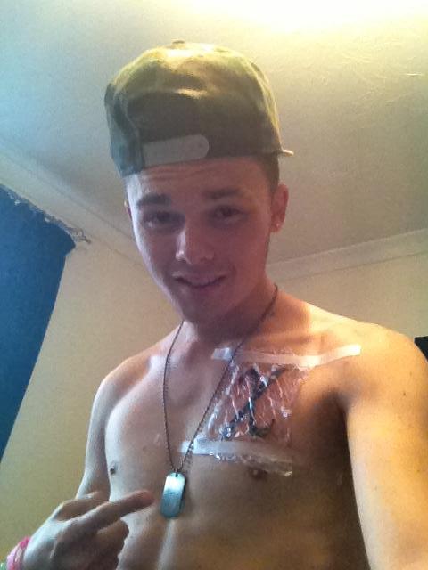 Overload_PT's tweet image. Ollie&apos;s tattoo - JM x