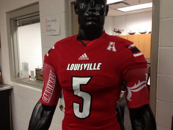 Louisville Football Home Jersey