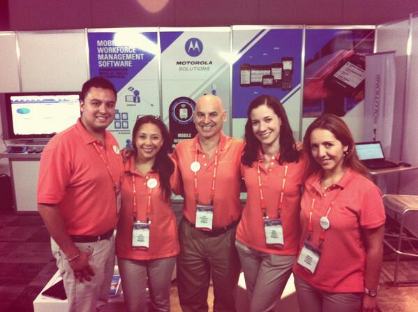 oteroandres's tweet image. Conectate con el equipo Motorola #Scansourceconnect