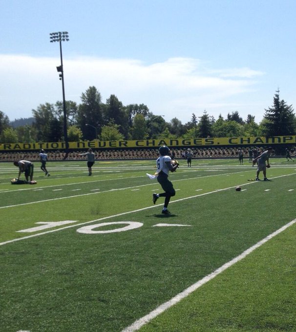 DAT sighting: in pads, on the field, in pictures