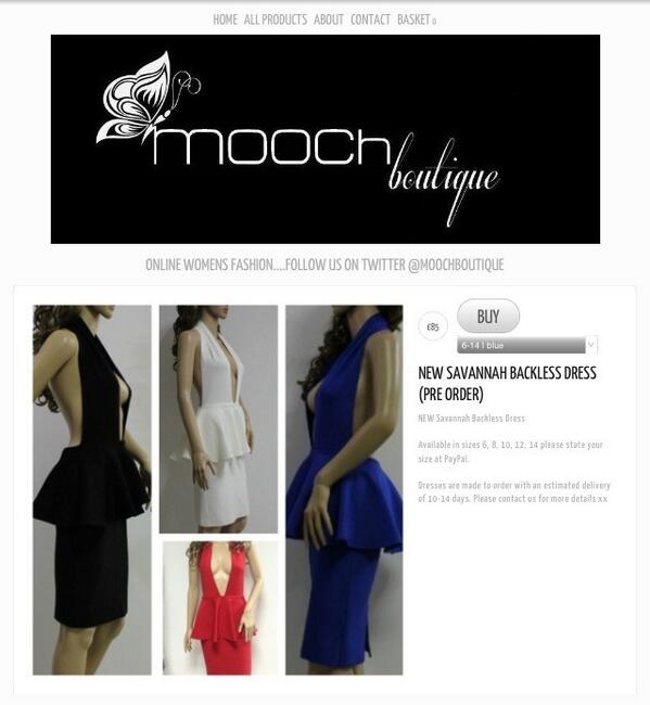 MoochBoutique's tweet image. 💋💋 Get £5 off our Savannah Dress until Monday when ordered on twitter 💋💋 #discount #moochboutique #twitterbonus