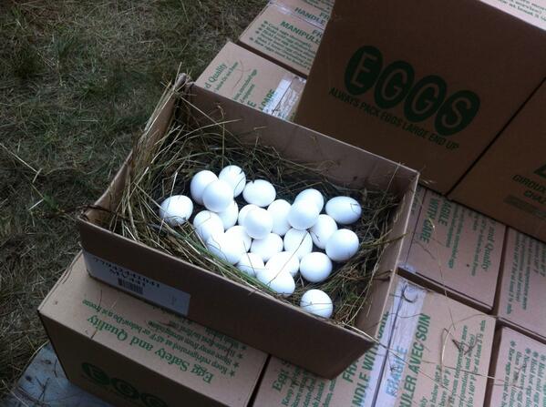 Special delivery from #logistics for te #kitchen #MOOT2013