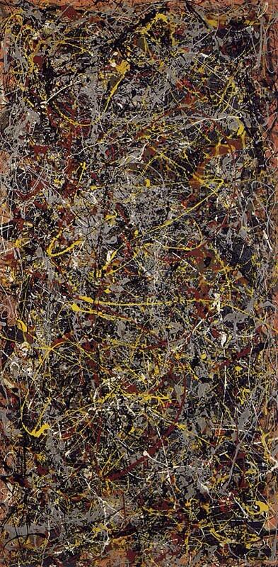 Why would someone pay $140M for Jackson Pollock's "No. 5"?
I mean... Look at this...