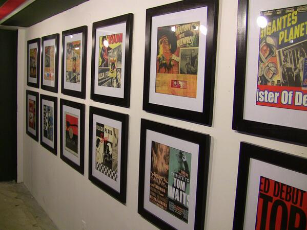 Spring_Arts_Col's tweet image. New art on Jenna's wall.