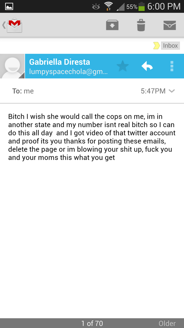 Sluht's tweet photo. She getting hard now lol but wasnt you tryna get the cops on me like the other day? Hmmm http://t.co/NSwXXPfrWz