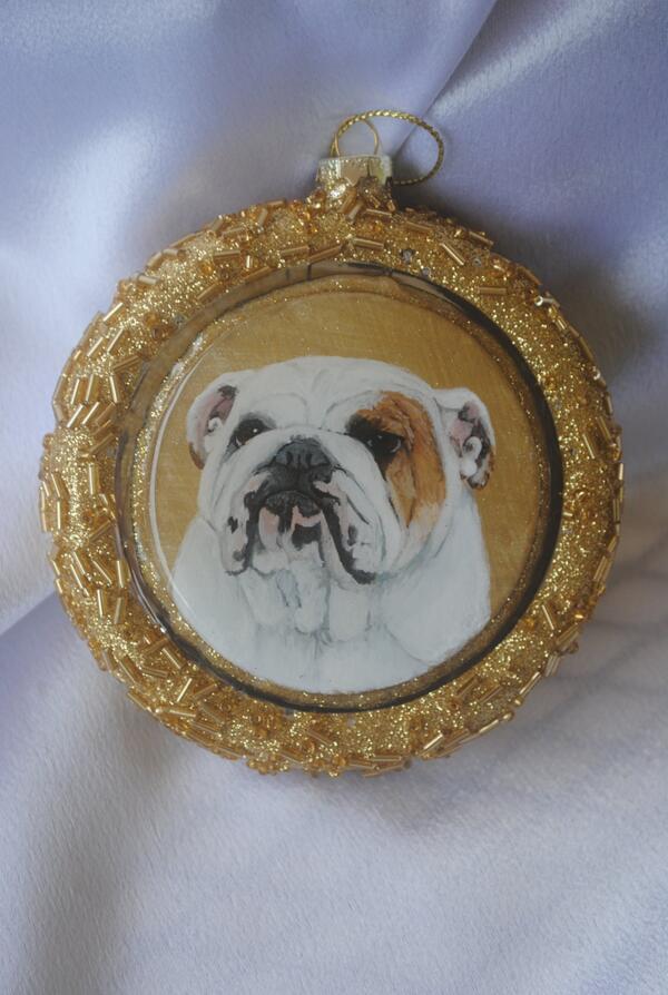 Starting on Christmas ornament orders. Can't believe it is that time of year!