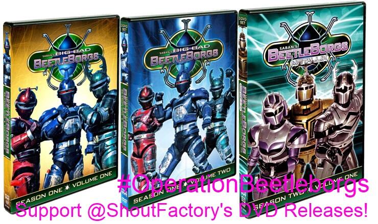 PR_Media_Info's tweet image. Support @ShoutFactory&apos;s Beetleborgs DVD Releases! #OperationBeetleborgs
