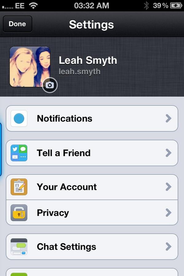 leahsmyth12's tweet photo. Anyone kik me:* #KikMe http://t.co/2vNriafVoR