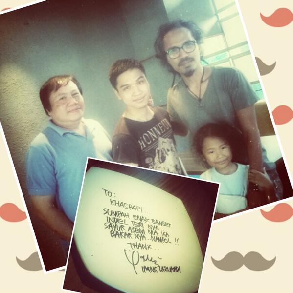 khaspapi's tweet image. Thx mas @ipanglazuardi &amp;amp; fam for visiting khaspapi. Cu again soon ;)